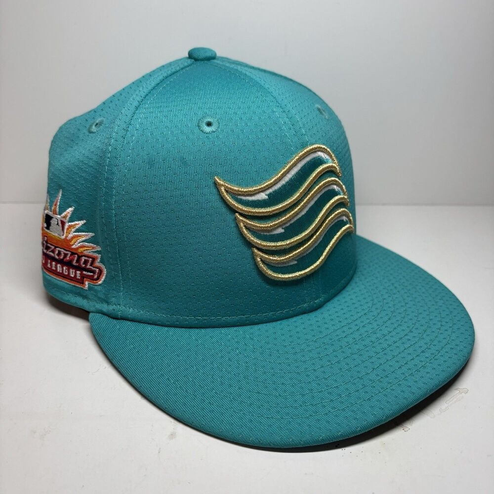 New Era 59FIFTY Salt River Rafters Arizona Fall League Hat 7 1/4 Teal On Field